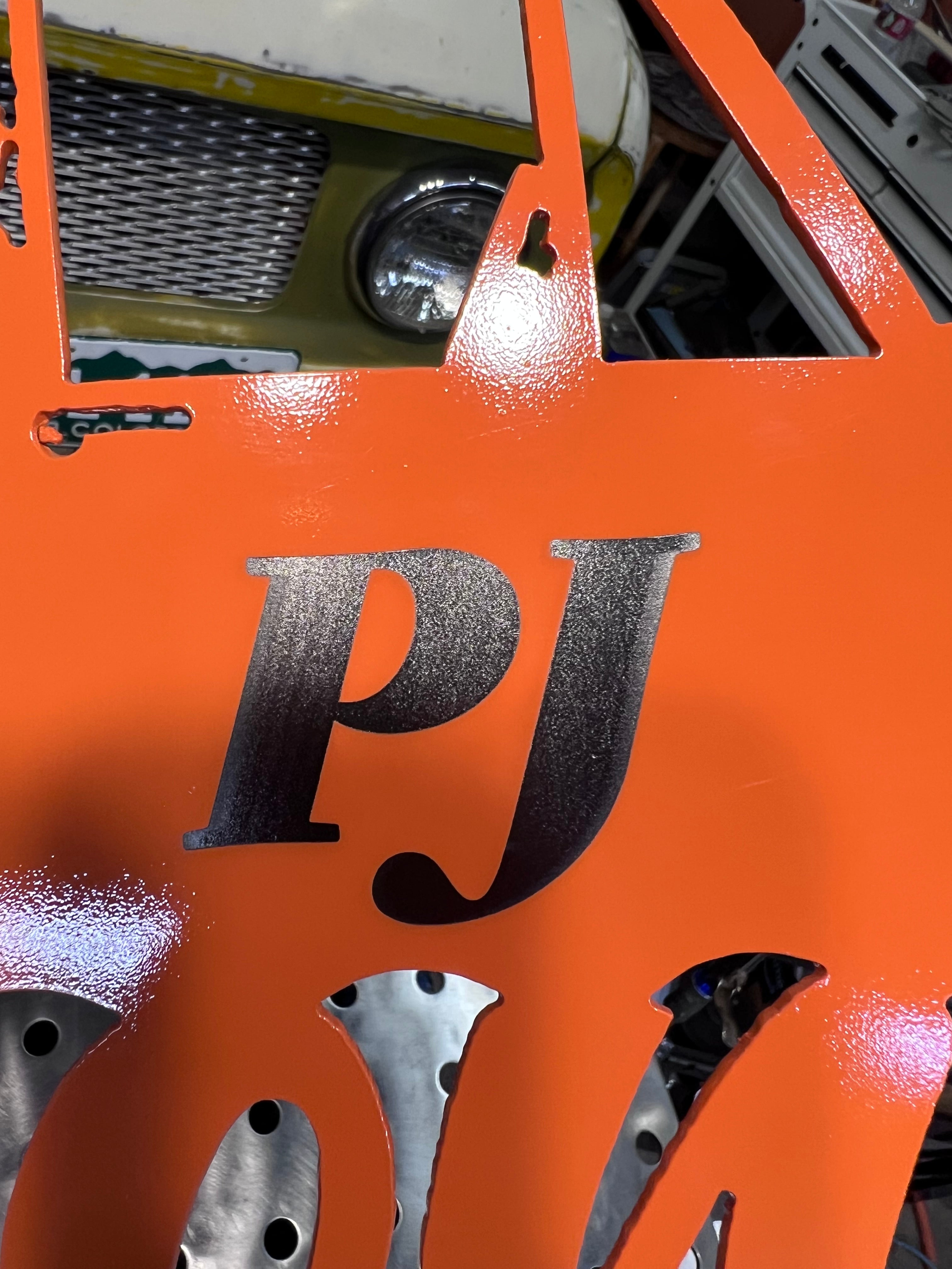 1st gen Bronco metal sign