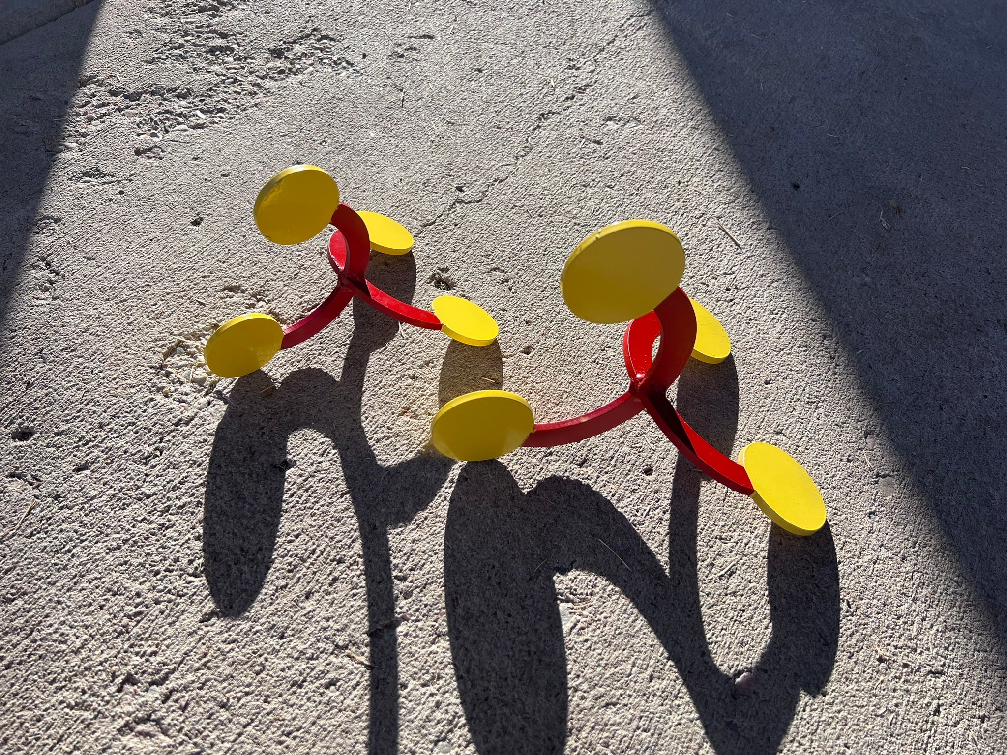 2x 3/16" Mild Steel Jumping Jack Targets