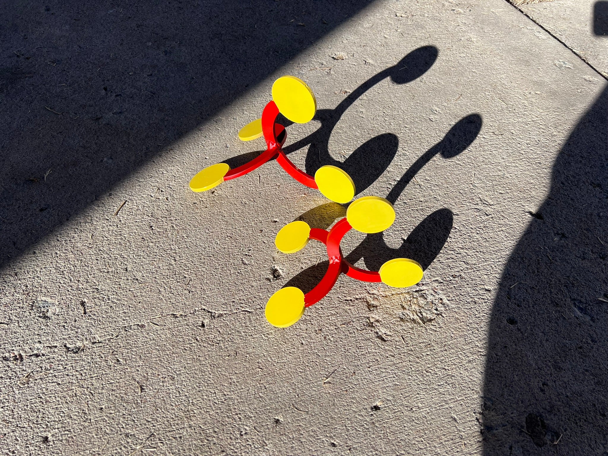 2x 3/16" Mild Steel Jumping Jack Targets