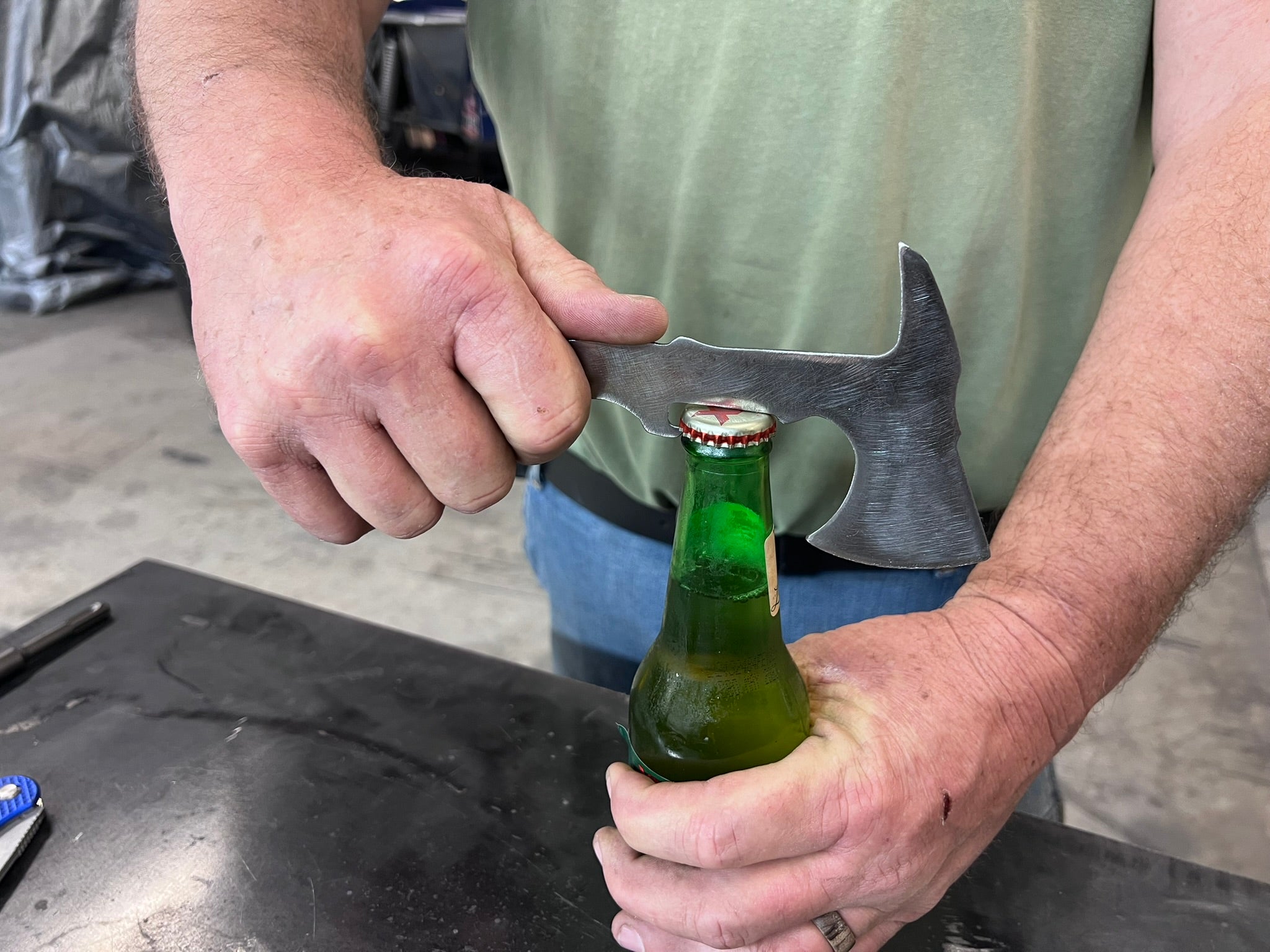 Mock Hatchet Bottle Opener
