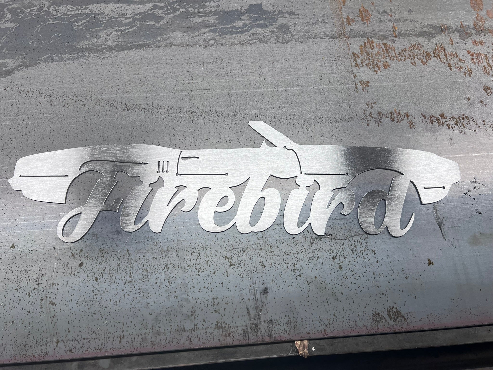 1968 Firebird Convertible Metal Sign
