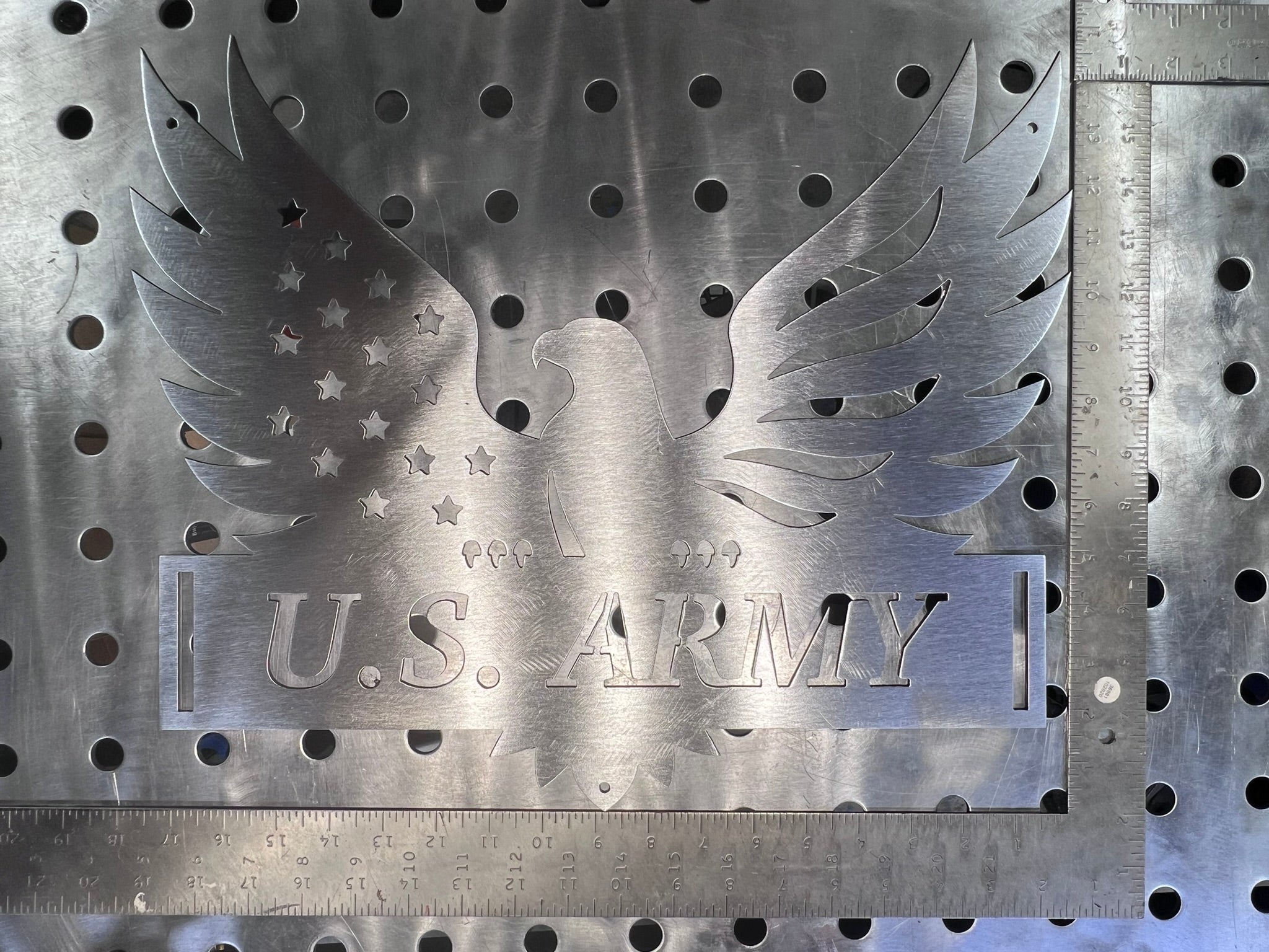 U.S Army Eagle Metal Sign