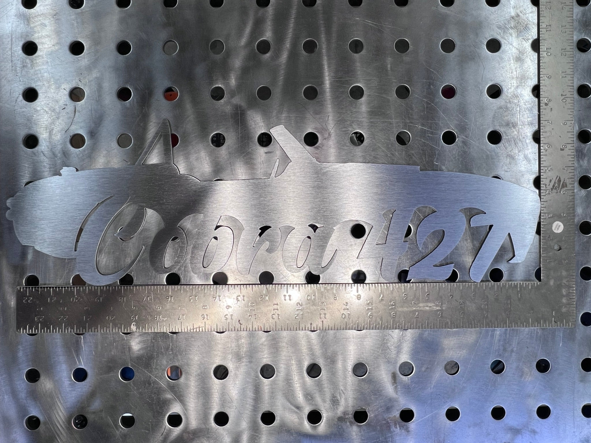 Cobra 427 Metal Sign