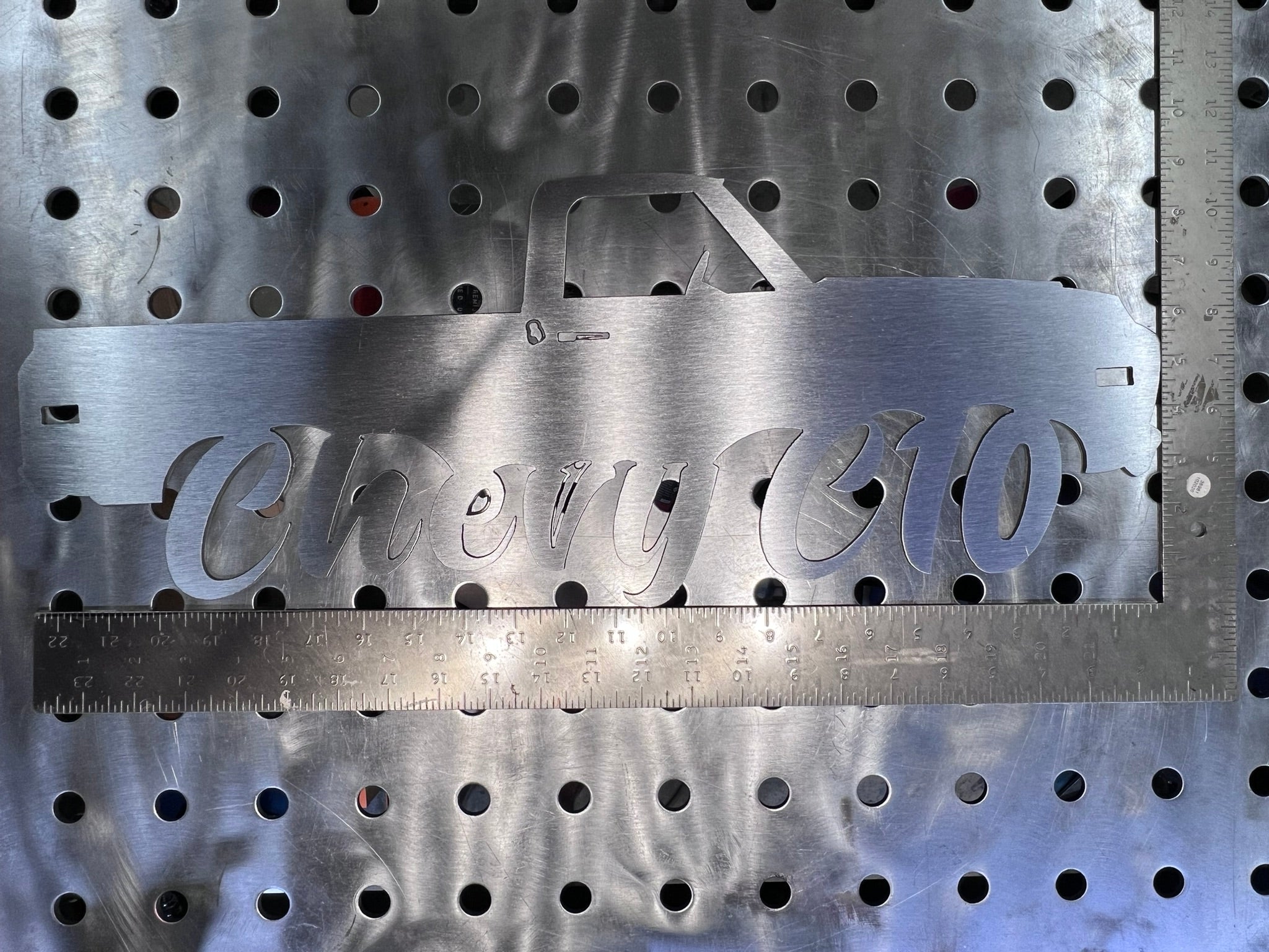 67-72 Chevy C10 Metal Sign