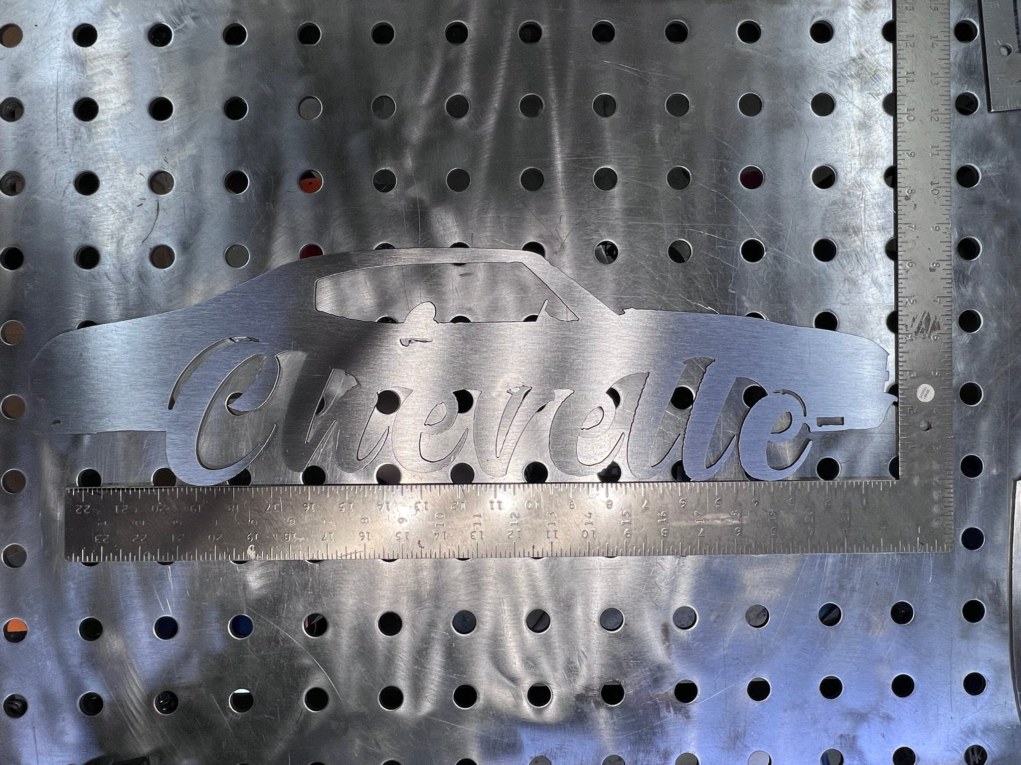 68-72 Chevelle Metal Sign