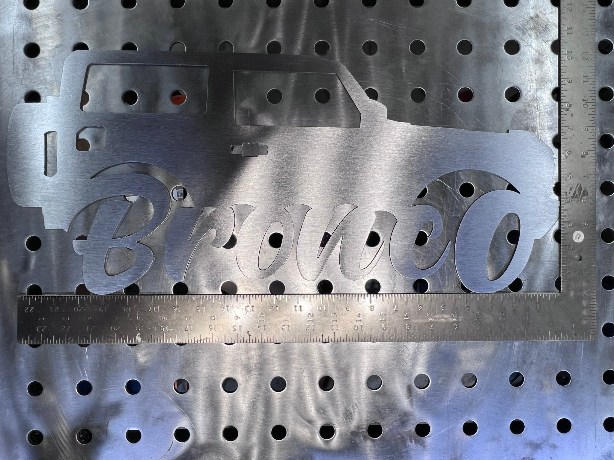 6th Gen 2 Door Bronco Metal Sign
