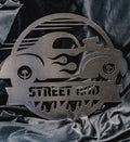 Street Rod Metal Sign