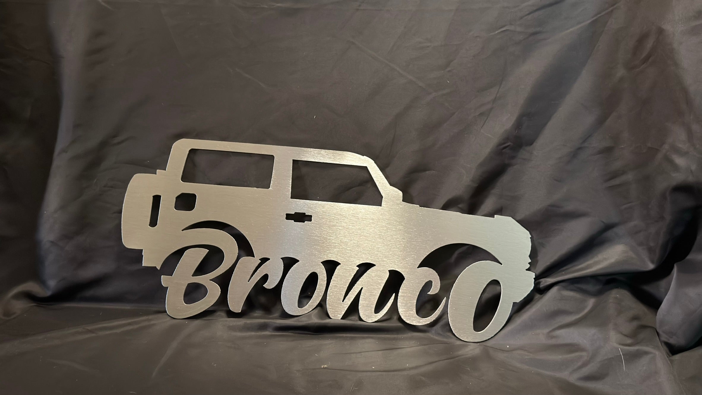 6th Gen 2 Door Bronco Metal Sign