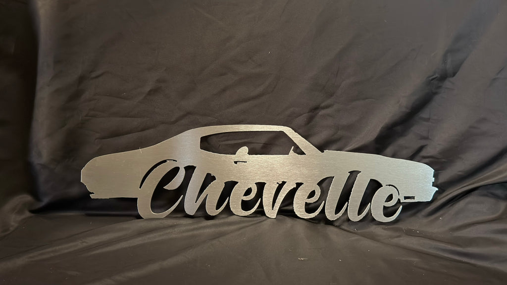68-72 Chevelle Metal Sign