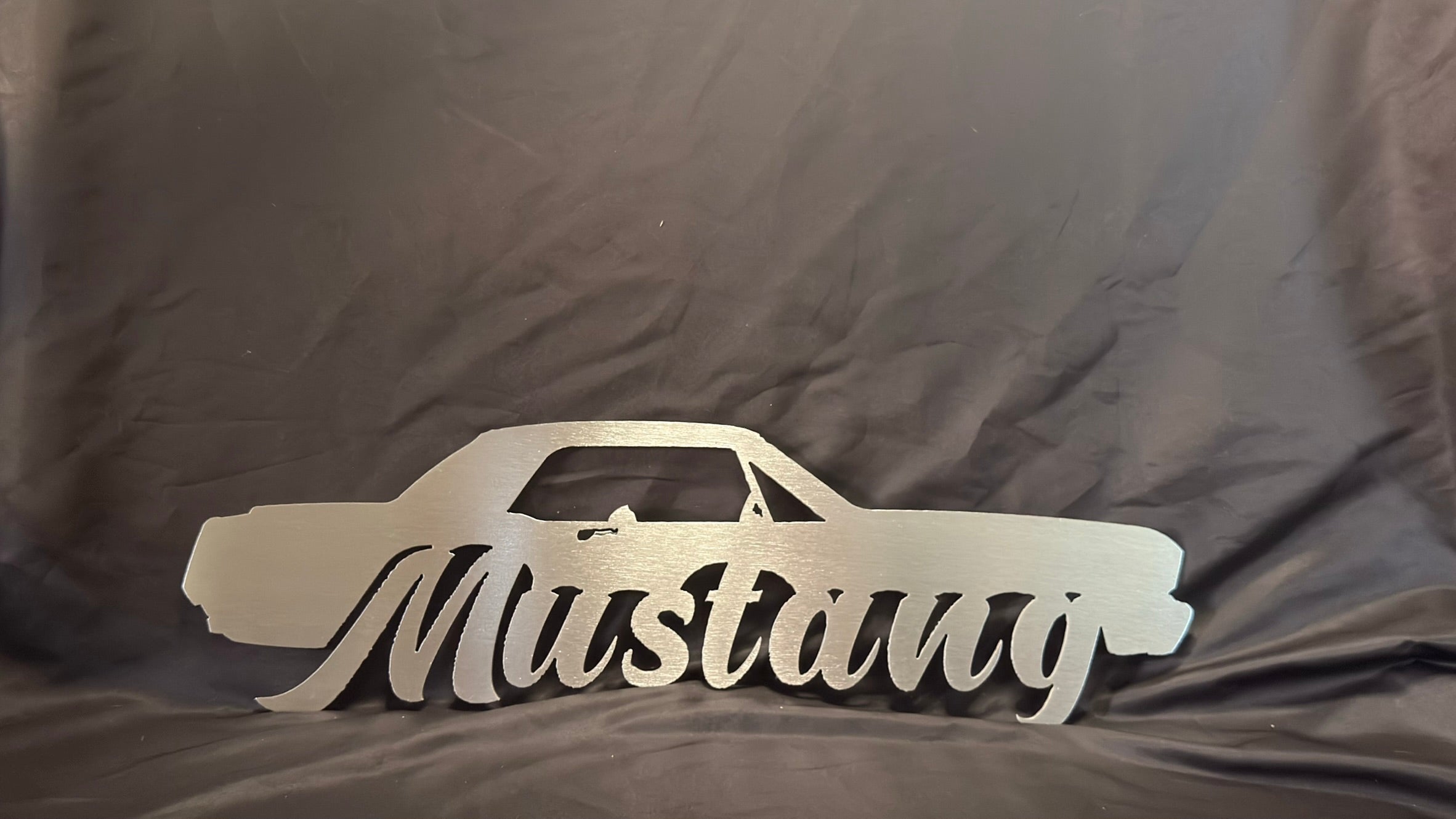 1965 Ford Mustang Metal Sign