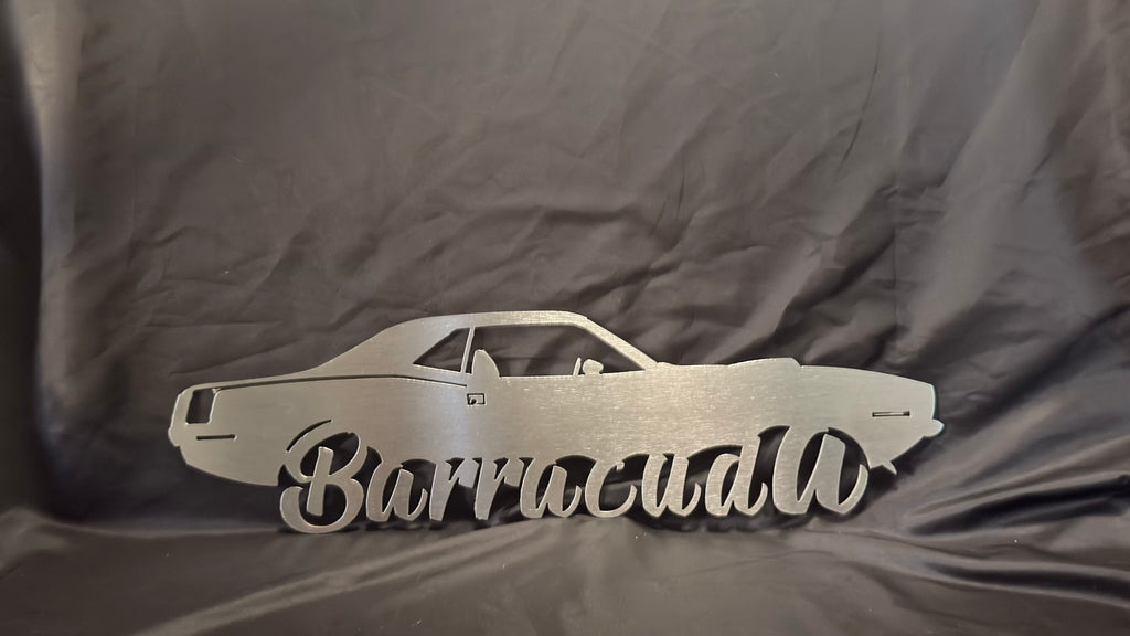 1970 Plymouth Barracuda Metal Sign