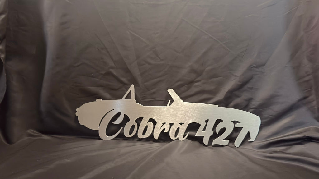 Cobra 427 Metal Sign